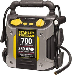 Stanley - 12 Volt Jump Starter with Inflator - 350 Amps, 700 Peak Amps - Top Tool & Supply