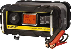 Stanley - 12 Volt Automatic Charger/Maintainer - 15 Amps, 40 Starter Amps - Top Tool & Supply