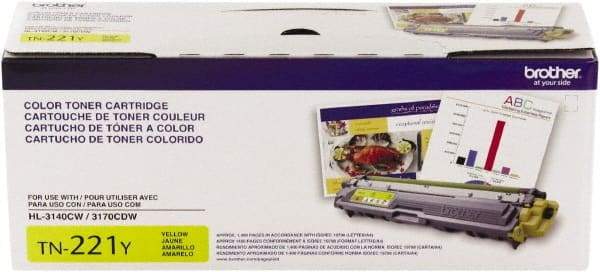 Brother - Yellow Toner Cartridge - Use with Brother HL-310CW, 3170CW, 3180CDW, MFC-9130CW, 9330CDW, 9340CW - Top Tool & Supply