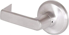 Stanley - Grade 2 Dummy Lever Lockset - 2-3/8 & 2-3/4" Back Set, Keyless Cylinder, Brass Alloy, Satin Chrome Finish - Top Tool & Supply