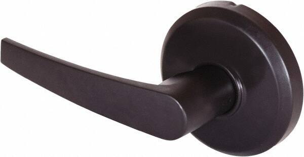 Stanley - Grade 2 Dummy Lever Lockset - 2-3/4" Back Set, Keyless Cylinder, Brass Alloy, Oil Rubbed Bronze Finish - Top Tool & Supply