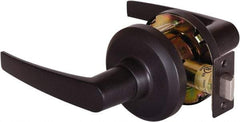 Stanley - Grade 2 Passage Lever Lockset - 2-3/4" Back Set, Keyless Cylinder, Brass Alloy, Oil Rubbed Bronze Finish - Top Tool & Supply