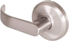 Stanley - Grade 2 Dummy Lever Lockset - 2-3/4" Back Set, Keyless Cylinder, Brass Alloy, Nickel Finish - Top Tool & Supply