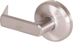 Stanley - Grade 2 Dummy Lever Lockset - 2-3/4" Back Set, Keyless Cylinder, Brass Alloy, Nickel Finish - Top Tool & Supply