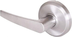 Stanley - Grade 2 Dummy Lever Lockset - 2-3/4" Back Set, Keyless Cylinder, Brass Alloy, Satin Chrome Finish - Top Tool & Supply