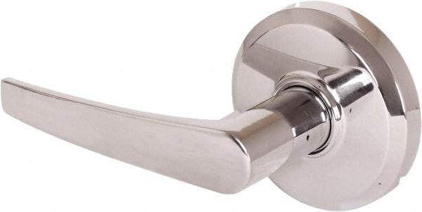 Stanley - Grade 2 Dummy Lever Lockset - 2-3/4" Back Set, Keyless Cylinder, Brass Alloy, Bright Chrome Finish - Top Tool & Supply