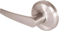 Stanley - Grade 2 Dummy Lever Lockset - 2-3/4" Back Set, Keyless Cylinder, Brass Alloy, Nickel Finish - Top Tool & Supply