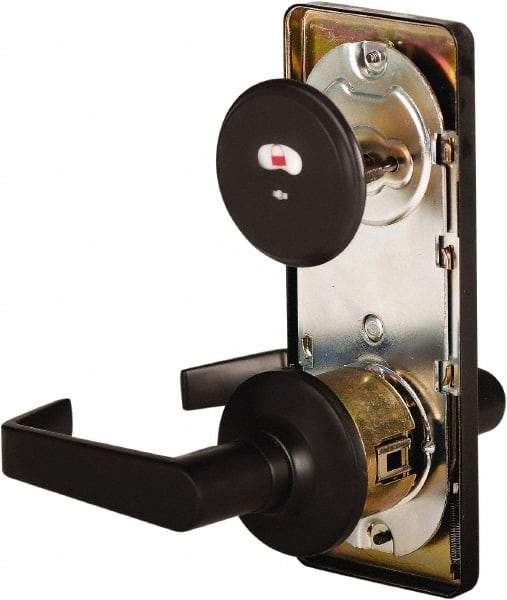 Stanley - Grade 2 Passage Lever Lockset - 2-3/4" Back Set, Keyless Cylinder, Brass Alloy, Oil Rubbed Bronze Finish - Top Tool & Supply