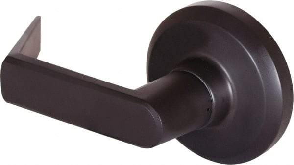 Stanley - Grade 1 Dummy Lever Lockset - 2-3/4" Back Set, Keyless Cylinder, Brass Alloy, Oil Rubbed Bronze Finish - Top Tool & Supply