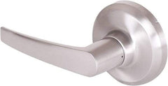 Stanley - Grade 1 Dummy Lever Lockset - 2-3/4" Back Set, Keyless Cylinder, Brass Alloy, Satin Chrome Finish - Top Tool & Supply