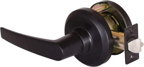 Stanley - Grade 1 Communicating Lever Lockset - 2-3/4" Back Set, Key In Lever Cylinder, Brass Alloy, Oil Rubbed Bronze Finish - Top Tool & Supply