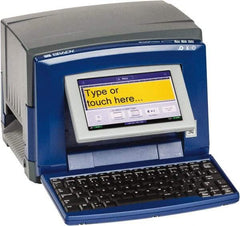 Brady - Desktop Label Printer - 300 DPI Resolution, 12" Wide x 10-1/4" Long - Top Tool & Supply