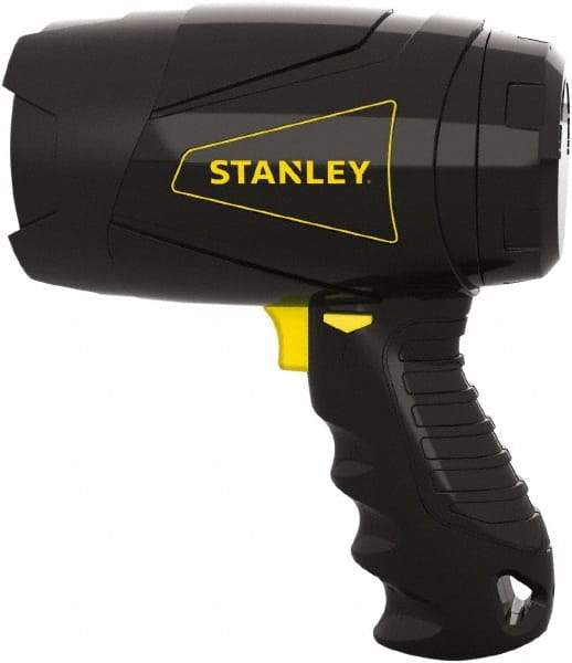 Stanley - Black Halogen Spotlight - 400 Lumens, 6 Volt, 3 Watt - Top Tool & Supply