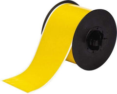 Brady - 3" Wide x 1,200" Long, Yellow Vinyl Tape - For BBP30 Label Printer, BBP33 Label Printer, BBP35 Multicolor Sign & Label Printer, BBP37 Color & Cut Sign & Label Printer, BradyPrinter S3100, BBP31 Sign & Label Printer - Top Tool & Supply