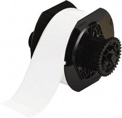 Brady - Labels, Ribbons & Tapes Type: Vinyl Labels Color: White - Top Tool & Supply