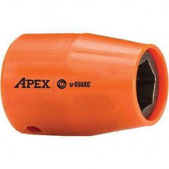 Apex - 1/4" Drive, Square Drive Socket - 0.945" OAL - Top Tool & Supply