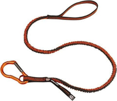 Ergodyne - 38" Tool Lanyard - Carabiner Connection, 60" Extended Length, Gray - Top Tool & Supply