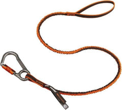 Ergodyne - 38" Tool Lanyard - Carabiner Connection, 60" Extended Length, Orange - Top Tool & Supply