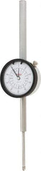 SPI - 2" Range, 0-100 Dial Reading, 0.001" Graduation Dial Drop Indicator - 2.2" Dial, 0.1" Range per Revolution, 0.004" Accuracy, Revolution Counter, Includes NIST Traceability Certification - Top Tool & Supply