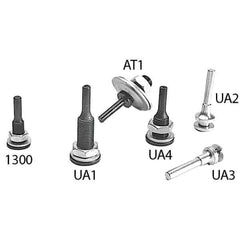 Brush Research Mfg. - Brush Arbors Product Compatibility: NamPower Disc Brush Arbor Type: Threaded Adapter - Top Tool & Supply