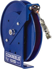 CoxReels - 5/32 Inch x 100 Ft. Stranded Cable Grounding Reel - Hand Crank Reel, Galvanized Steel Cable - Top Tool & Supply