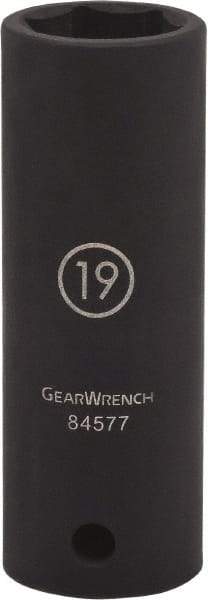 GearWrench - 1/2" Drive 8mm Deep Impact Socket - 6 Points - Top Tool & Supply