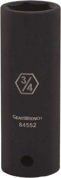 GearWrench - 1/2" Drive 1-1/16" Deep Impact Socket - 6 Points - Top Tool & Supply