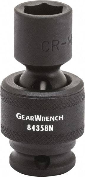 GearWrench - 1/2" Drive 23mm Standard Universal Impact Socket - 6 Points - Top Tool & Supply