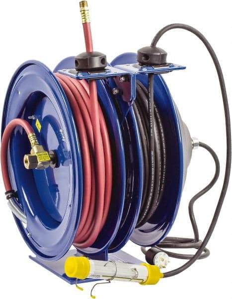 CoxReels - 50' Spring Retractable Hose Reel - 300 psi, Hose Included - Top Tool & Supply