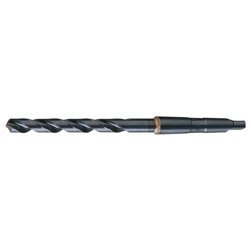 29/64 RHS / RHC HSS 118 Degree Radial Point General Purpose Taper Shank Drill - Steam Oxide - Exact Industrial Supply