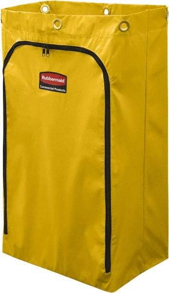 Rubbermaid - 24 Gal Vinyl Janitor Cart Bag - 10-1/2" Width - Top Tool & Supply