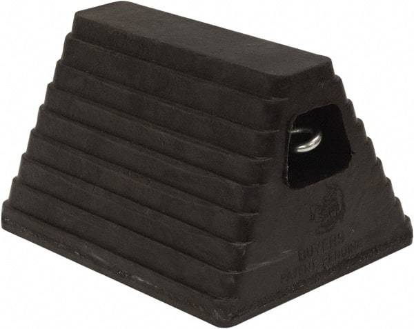 Buyers Products - 10" Wide x 6" High x 8" Deep, Rubber Wheel Chock - Top Tool & Supply