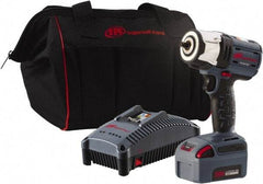 Ingersoll-Rand - 3/8" Drive 20 Volt Pistol Grip Cordless Impact Wrench & Ratchet - 2,100 RPM, 0 to 3,100 BPM, 360 Ft/Lb Torque, 1 Lithium-Ion Battery Included - Top Tool & Supply