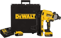 DeWALT - Cordless Concrete Nailer - 0.14 Gauge Nail Diam, 1/2 to 2-1/4" Long Nail, Lithium-Ion Batteries Not Included - Top Tool & Supply