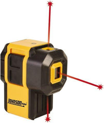 Johnson Level & Tool - 3 Beam 100' Max Range Self Leveling Dot Laser Level - Red Beam, 1/8" at 30' Accuracy - Top Tool & Supply