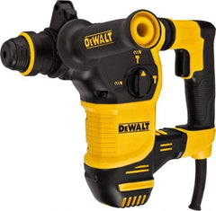 DeWALT - 120 Volt 1" SDS Plus Chuck Electric Rotary Hammer - 0 to 5,200 BPM, 0 to 1,150 RPM, Reversible - Top Tool & Supply