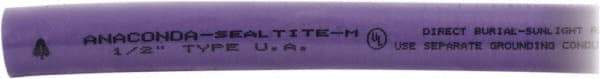 Anaconda Sealtite - 3/4" Trade Size, 1,000' Long, Flexible Liquidtight Conduit - Galvanized Steel & PVC, 19.05mm ID - Top Tool & Supply