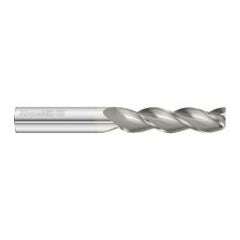 1/2 Dia. x 4 Overall Length 3-Flute Square End Solid Carbide SE End Mill-Round Shank-Center Cut-FC5 - Top Tool & Supply