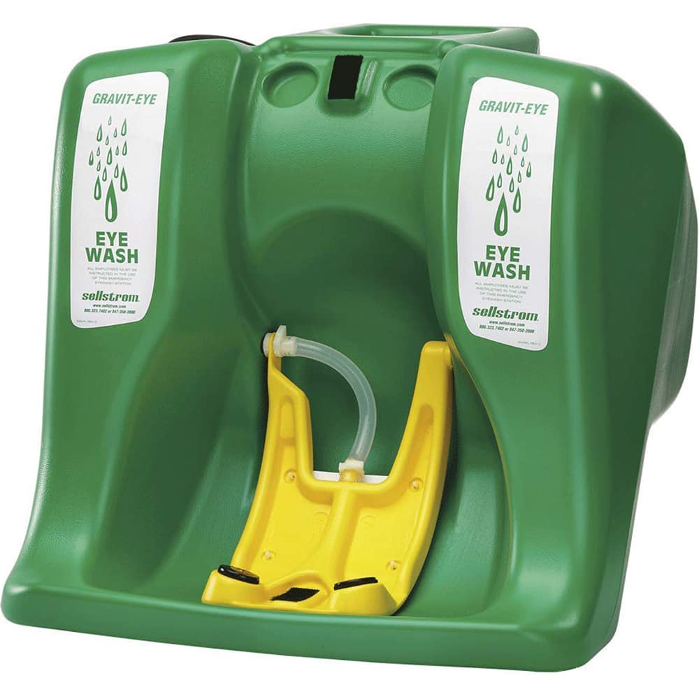 Sellstrom - Portable Eye Wash Stations Type: Gravit-Eye Capacity (Gal.): 16.000 - Top Tool & Supply