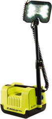 Pelican Products, Inc. - 10.8 Volt, 22 Watt, Cordless, LED Portable Handheld Work Light - 12.6" Cord, 1,500 Lumens, Polycarbonate, 15.4" Long - Top Tool & Supply