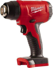 Milwaukee Tool - 0 to 875°F Heat Setting, 6 CFM Air Flow, Heat Gun - 18 Volts, 5 Amps, 360 Watts - Top Tool & Supply