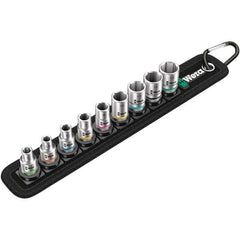 Wera - Socket Sets Measurement Type: Metric Drive Size: 1/4 - Top Tool & Supply