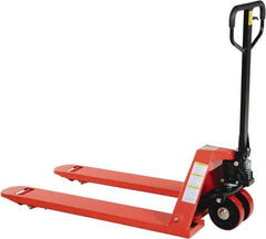 Vestil - 6,000 Lb Capacity, 7-3/4" Lift Industrial Pallet Truck - 2.88" Min Lift Height, 48" Fork Length x 7" Fork Width, 27" Overall Width - Top Tool & Supply