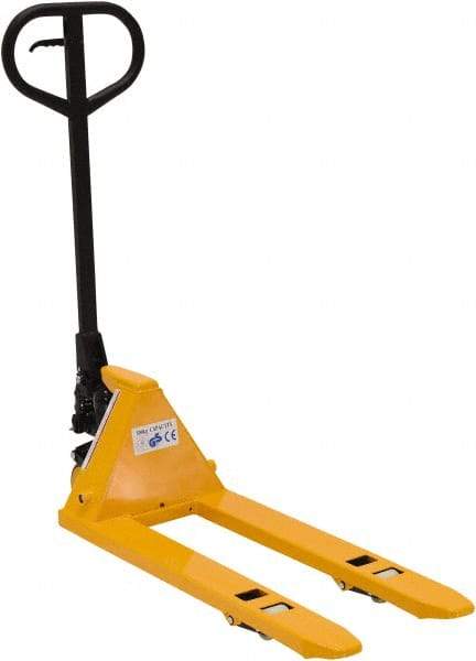 Vestil - 1,100 Lb Capacity, 6" Lift Mini Hand Pallet Truck - 2-3/8" Min Lift Height, 32" Fork Length x 4" Fork Width, 15" Overall Width - Top Tool & Supply