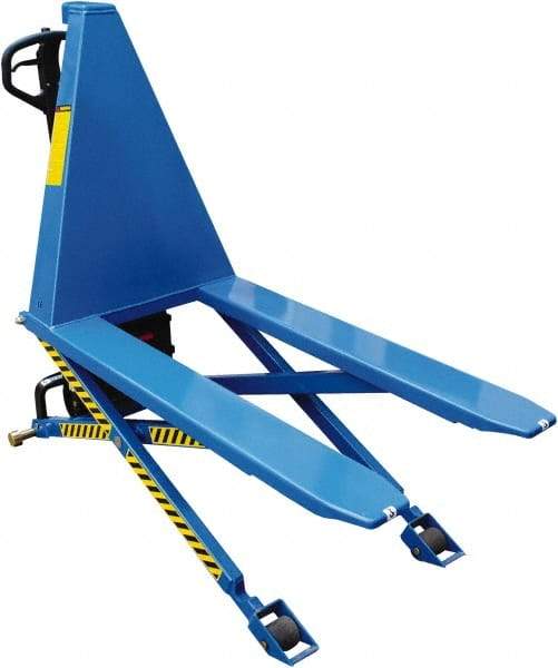 Vestil - 2,200 Lb Capacity, 31" Lift Portable Tote Lifter - 3.34" Min Lift Height, 47" Fork Length x 6-1/2" Fork Width, 26-1/2" Overall Width - Top Tool & Supply