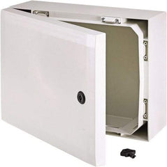 Fibox - Polycarbonate Standard Enclosure Hinge Cover - NEMA 4, 4X, 5.91" Wide x 11.81" High x 7.87" Deep, Impact Resistant - Top Tool & Supply