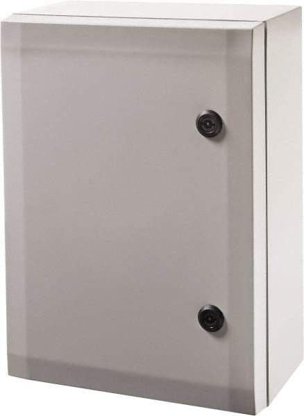 Fibox - Polycarbonate Standard Enclosure Hinge Cover - NEMA 4, 4X, 8.27" Wide x 11.81" High x 15.75" Deep, Impact Resistant - Top Tool & Supply