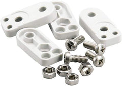 Fibox - Electrical Enclosure Polycarbonate Mounting Foot Kit - For Use with SOLID - Top Tool & Supply