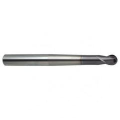 6mm Dia. - 100mm OAL 2 FL 30 Helix Firex Carbide Ball Nose End Mill - Top Tool & Supply