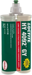 Loctite - 400 g Dual Cartridge Two Part Adhesive - 3 to 5 min Working Time - Top Tool & Supply